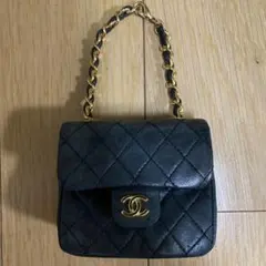 シャネル　CHANEL マイクロ　ミニ　マトラッセ　チェーン　バッグチャーム