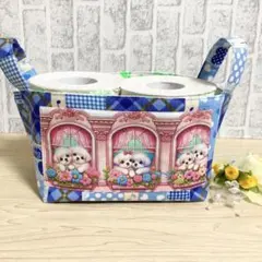 布バスケット　マルチーズ