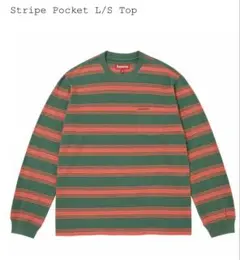 Supreme Stripe Pocket L/S Top XL 新品未使用 - メルカリ