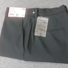 未使用タグ付き UNIQLO スマートアンクルパンツ 黒 M