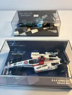 1/43 미니 챔프 혼다 F1 2대 세트