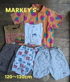 男の子　まとめ売り マーキーズ　130cm MARKEYS　6点セット