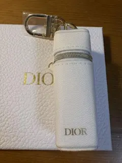 新品未使用　ディオール　プラチナノベルティ　リップケース