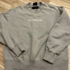 AIR JORDAN オーバーサイズスウェット グレー