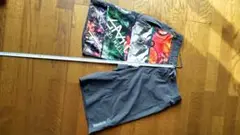 LES MILLS トレーニングショーツ マルチカラーLサイズ