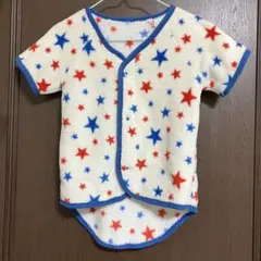☆お値下げしました☆星柄 フリース ベビー ふわふわ スリーパー 80〜95cm