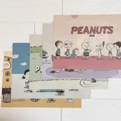 PEANUTS キャラクタークリアファイル 5枚セット