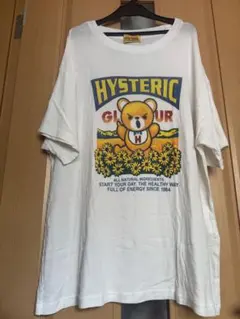 ヒステリックグラマーファックベアヒスベアオーバーサイズTシャツ