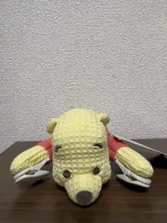 ディズニーくまのプーさん くっつき　ぬいぐるみ 肩のせ キーホルダー付き