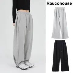 Raucohouse スウェットパンツ グレー