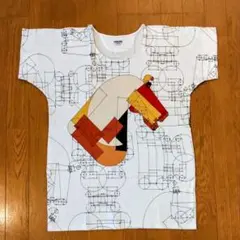 HERMES 幾何学模様　ホースプリント　カットソーのサムネイル