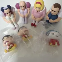 クレヨンしんちゃん ガチャガチャ まちぼうけ マカオとジョマ トラックの男セット