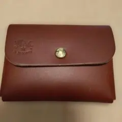 IL BISONTE 本革コインケース ブラウン　男女兼用