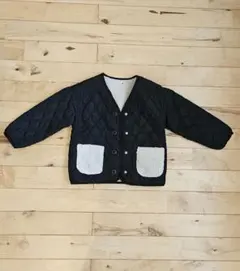 branshes キルティングコート 110サイズ 黒