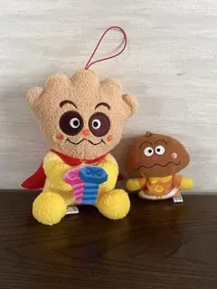 クリムパンダとカレーパンマン ぬいぐるみセット