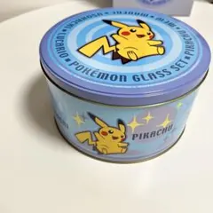 ポケモン 缶入りグラス グラス5個 缶1個