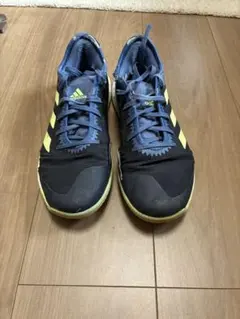adidas ADIZERO ハンドボールシューズ ネイビー/イエロー
