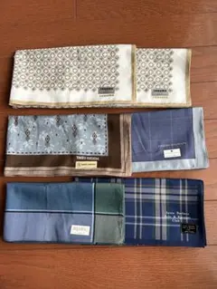 新品ハンカチ6枚　中西 takeo kikuchi pierre balman