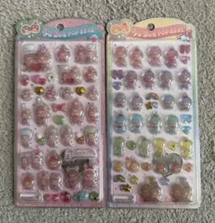 【正規品】うるちゅるポップシール　モンチッチ　2点セット
