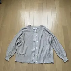 SEASON REASON ベージュ ニットカーディガン M