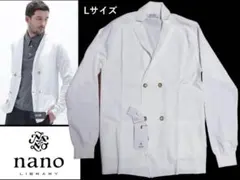 定価1.58万 新品　ナノライブラリー　トガニット　Wボタン　L ホワイトのサムネイル