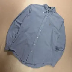 80s USA製 Polo Ralph Lauren BDオックスフォードシャツ