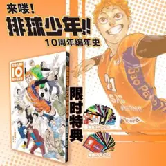 ハイキュー!! クロニクル グッズ付き 10th 中国版