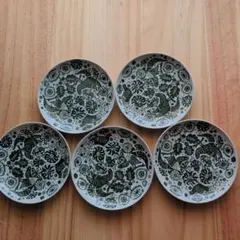 東屋　scope　カッコー　豆皿　緑　11.5cm　5枚のサムネイル