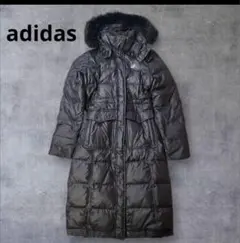 アディダス　ダウンロングコート、ベンチコート
