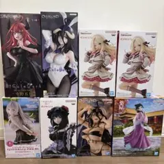プライズフィギュア　女の子キャラクター　8体セット