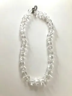 水晶 クリスタルネックレス グラデーションタイプ GSILVER刻印 - メルカリ