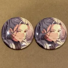 【匿名配送】 あんスタ Eden 乱凪砂 缶バッジ 2点セット