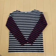 American rag cie 長袖Tシャツ ネイビーとホワイトのストライプのサムネイル