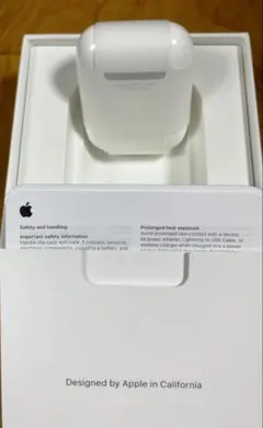 【新品】AirPods 第1世代第2世代ワイヤレス充電ケース MR8U2J/A