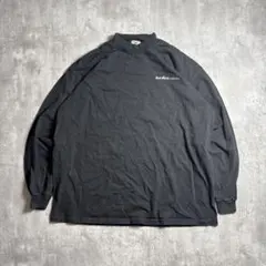 LEE 長袖tシャツ　刺繍　肉厚　ブラック　アメリカ古着　 XL 4385