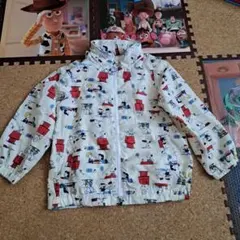 スヌーピー キッズ ウインドブレーカー 100