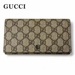 【最終値下げ】GUCCI グッチ GGキャンバス 長財布 箱付きのサムネイル