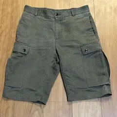 Frank Leder フランクリーダー　カーゴ　ショートパンツ　カーキ　Sのサムネイル
