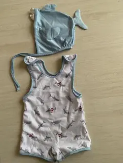 petit main シャーク柄水着セット 70サイズ