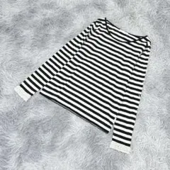 【美品】earth music&ecology 長袖カットソー 袖口レース(S)