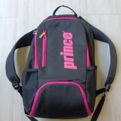 Princeプリンス　リュック バックパック　AT878　ブラック×マゼンダ