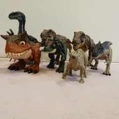 マテル　ジュラシックワールド　７体セット