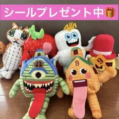 大セール☆ブレインロット ぬいぐるみ6点セット　激レアキャラ　ラカサブー入り