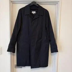 BEAMS HEART ステンカラーコート 着脱可能インナー付き ネイビー