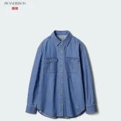 UNIQLO JW ANDERSON デニムオーバーサイズシャツ