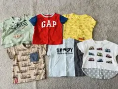 GAP含む半袖Tシャツ6枚セット　80cm 男の子