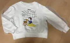 ディズニー 白雪姫 トレーナー 120㎝ 白