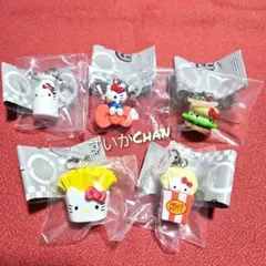 ハローキティ アメリカンデザインめじるしアクセサリー 全5種類 コンプ ガチャ⑦