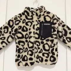 BABYDOLL ヒョウ柄 フリース アウター ボアジャケット もこもこ　ベビド