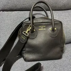 YOUNG & OLSEN ブラックショルダーバッグフレームワーク別注『美品』